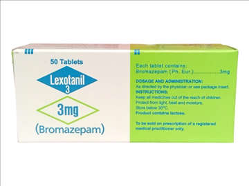 Picture of Lexotanil 3mg Tab 1x50s